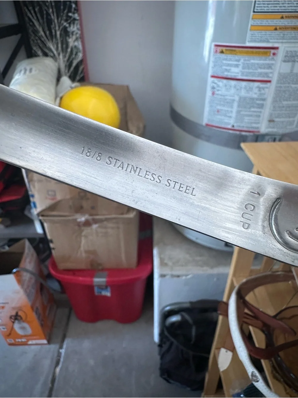 Stainless Steel Serving Ladle - Silver